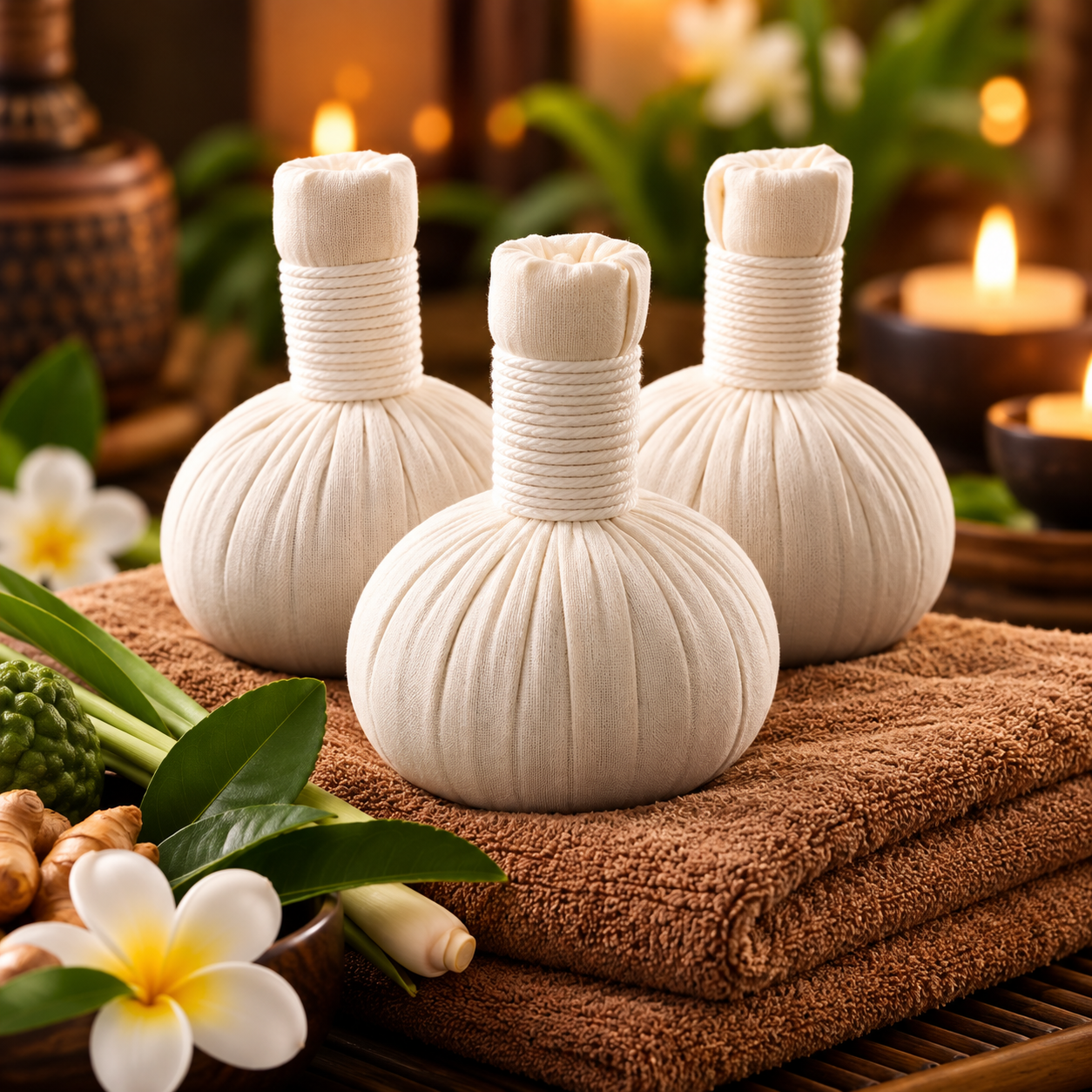 04 herbal compress massage