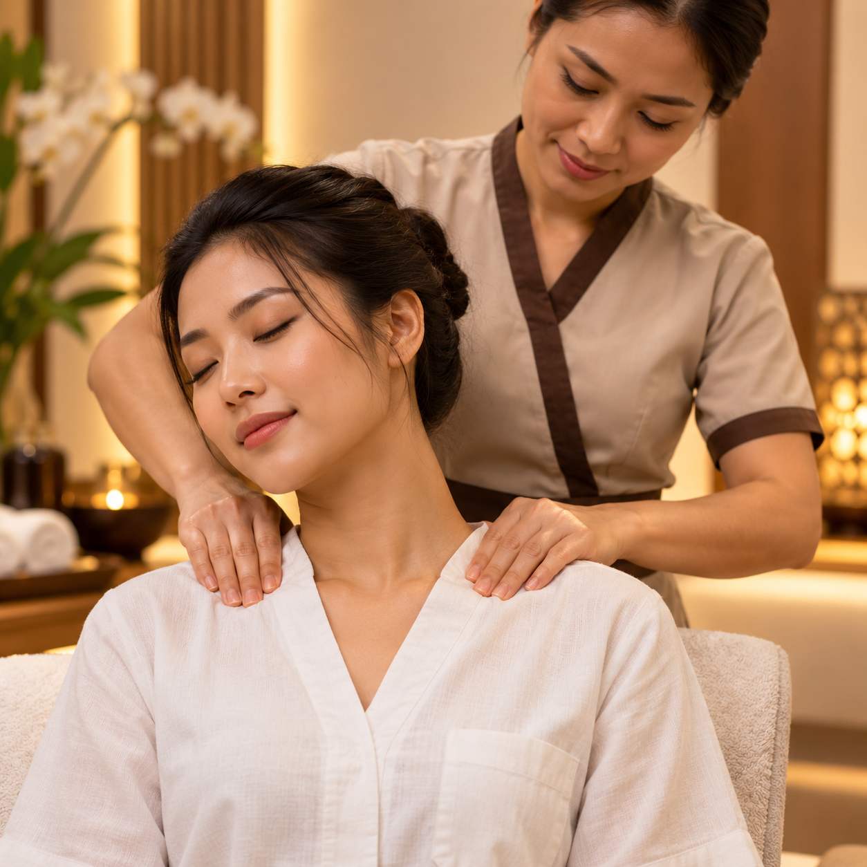 06 head shoulder massage